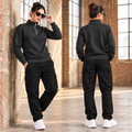 Women’s Gray Mock Neck Sweatshirt – Long Sleeve Casual Pullover for Gym, Workout & Everyday Wear