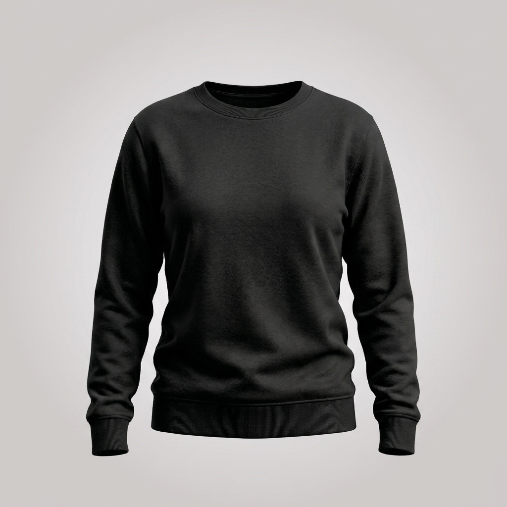 Women's Customise Casual Graphic Sweatshirt | Full Sleeve Crew Neck