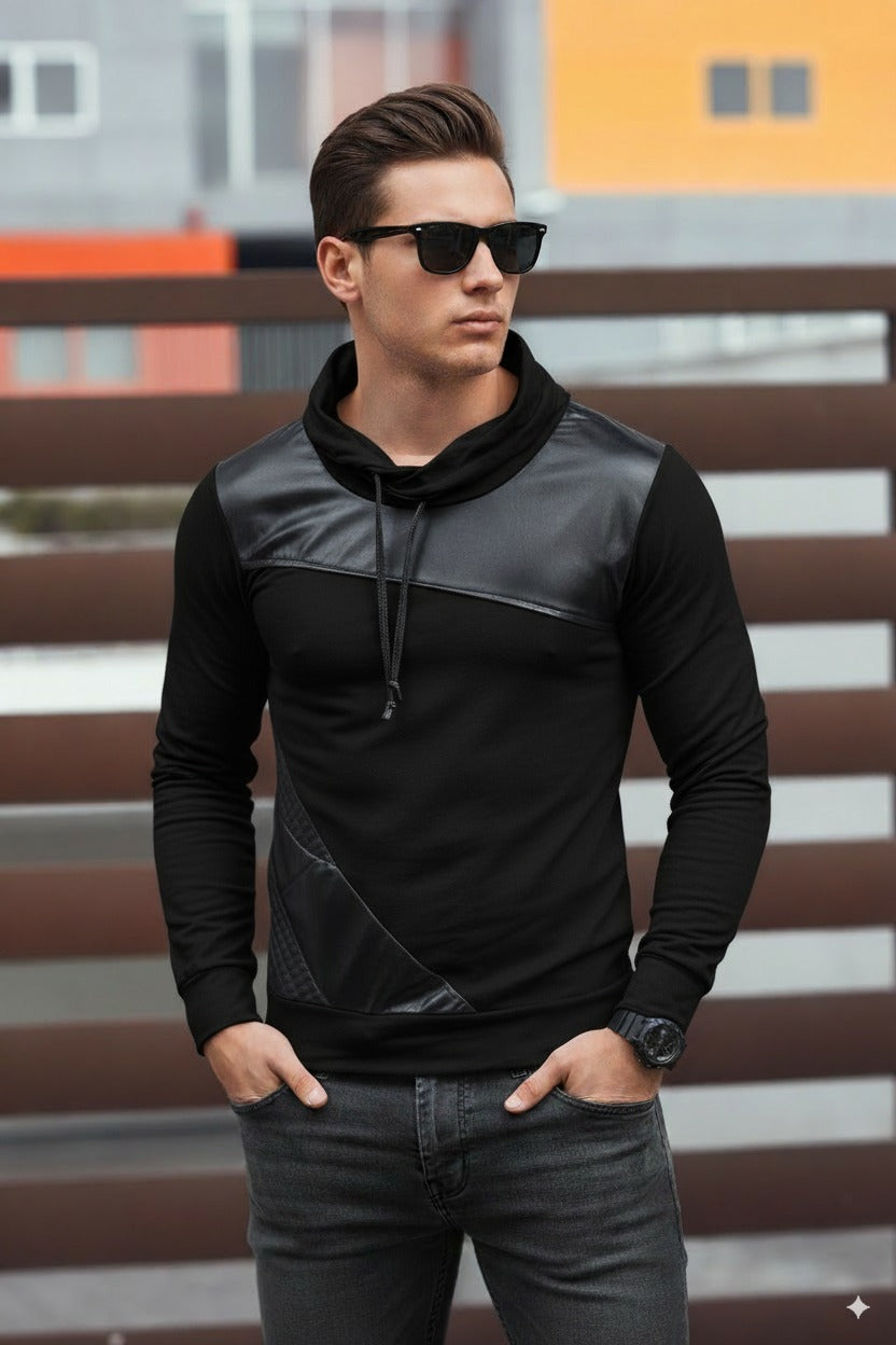 Men's Essentials Feel Cozy Fleece Hoodie Long Sleeve Casual Sweatshirt