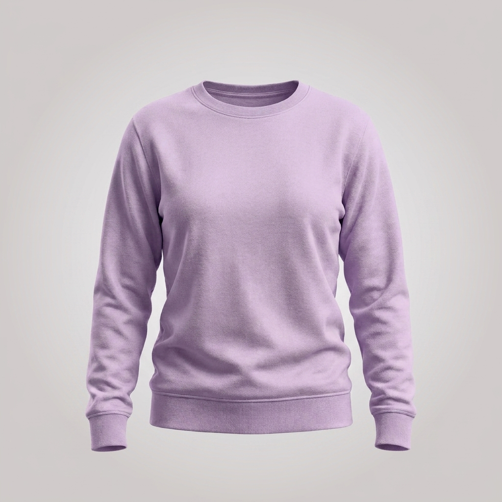 Women's Customise Casual Graphic Sweatshirt | Full Sleeve Crew Neck