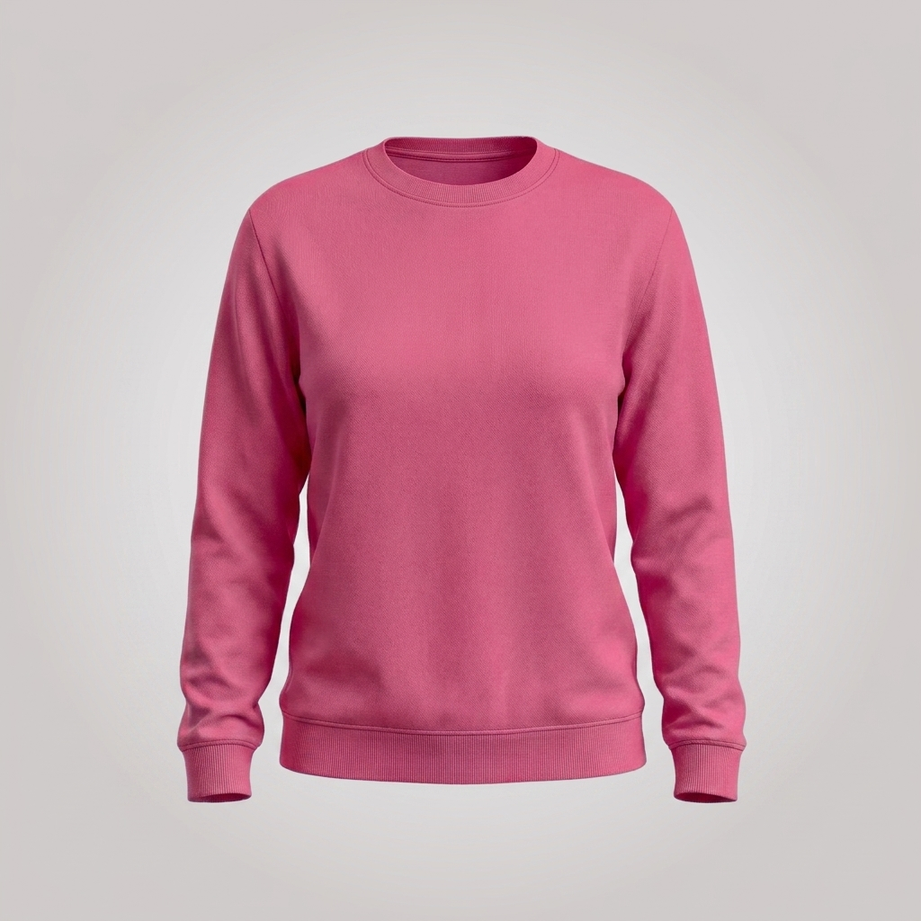 Women's Customise Casual Graphic Sweatshirt | Full Sleeve Crew Neck