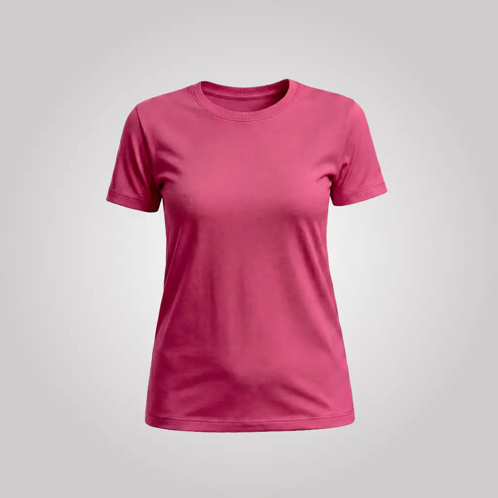 Women's Customise Casual Graphic T-Shirt | Short Sleeve Crew Neck