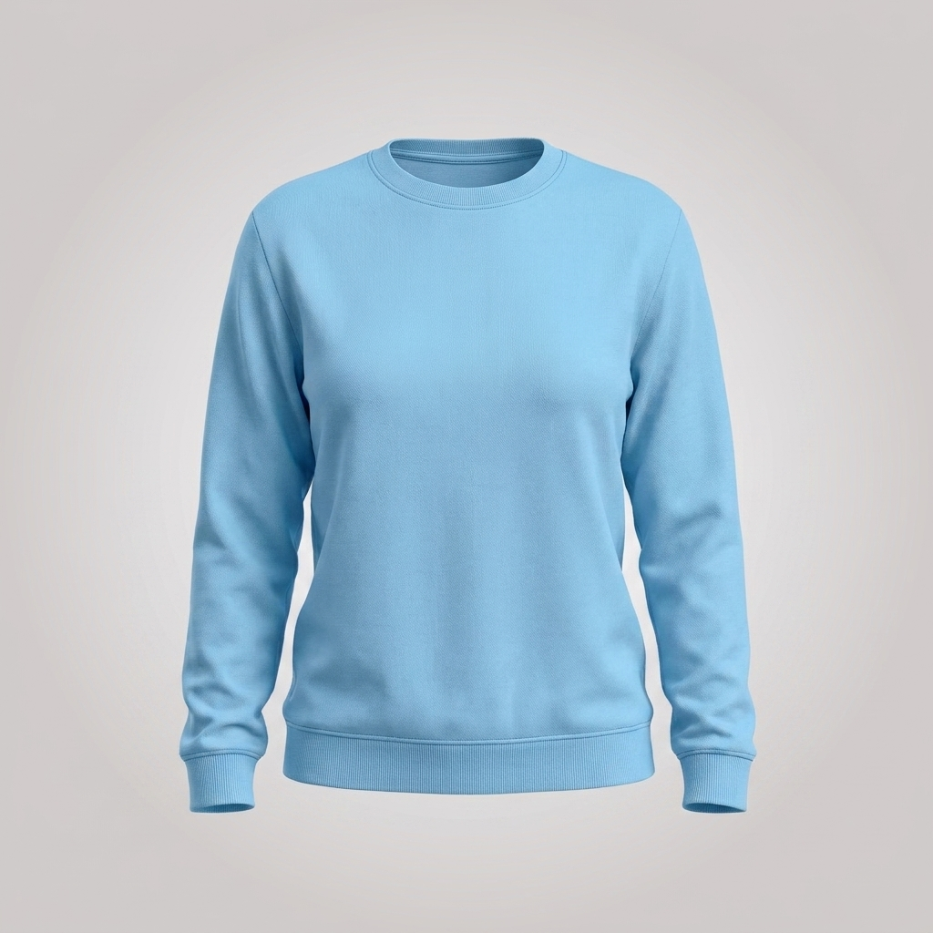 Women's Customise Casual Graphic Sweatshirt | Full Sleeve Crew Neck
